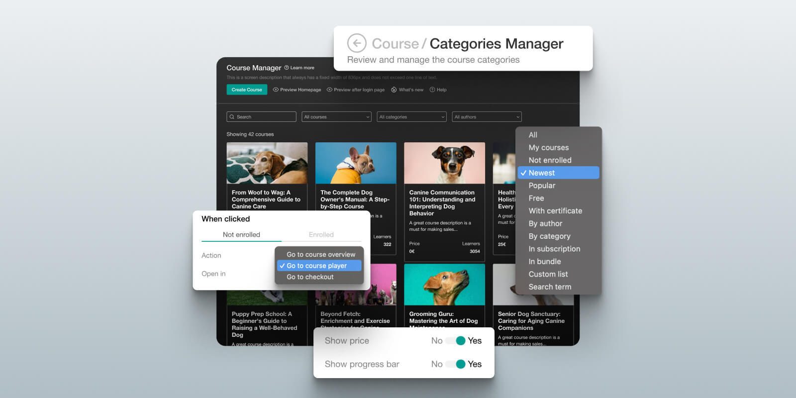 Course Catalog Updates: Streamlined Management for Admins and Improved Course Discovery for Students