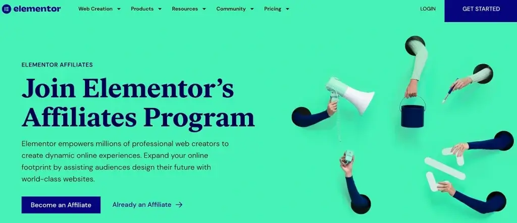 Elementor affiliate marketing